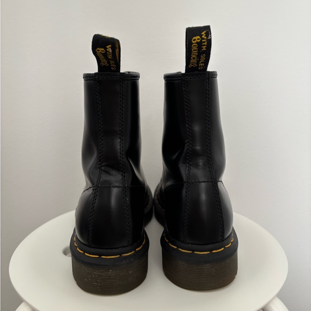 Dr. Martens 1460 narrow smooth leather lace up boots - Picture 4 of 10